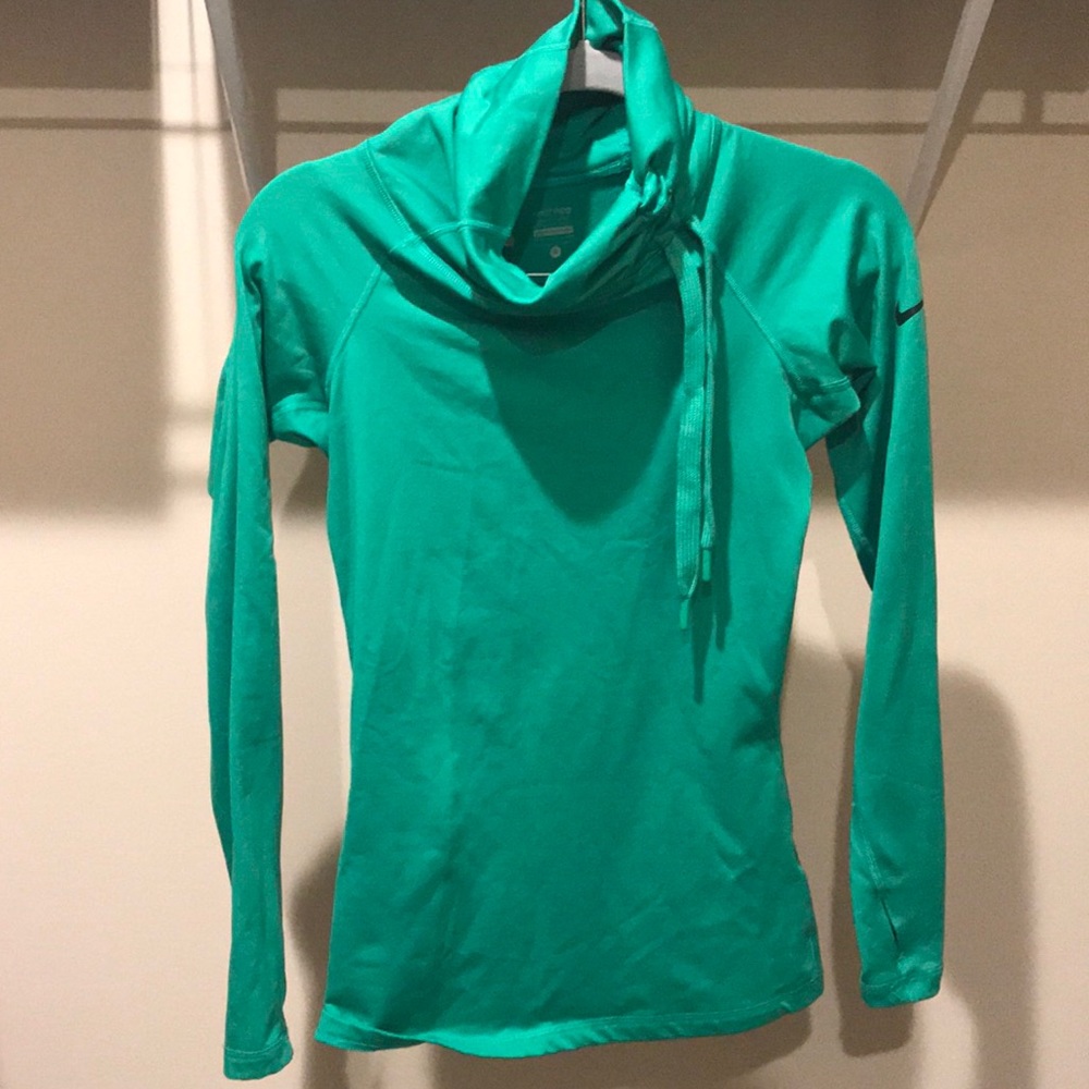 Nike® Women’s Pro Warm Side Tie Long Sleeve Shirt